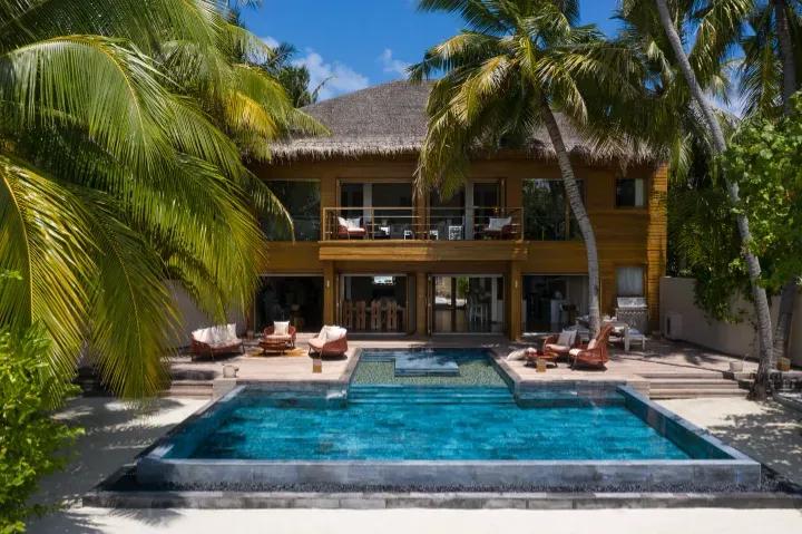 Two-Bedroom Beach House with Pool