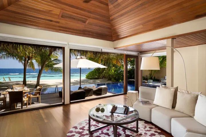 Three-Bedroom Beach Pavilion With Pool