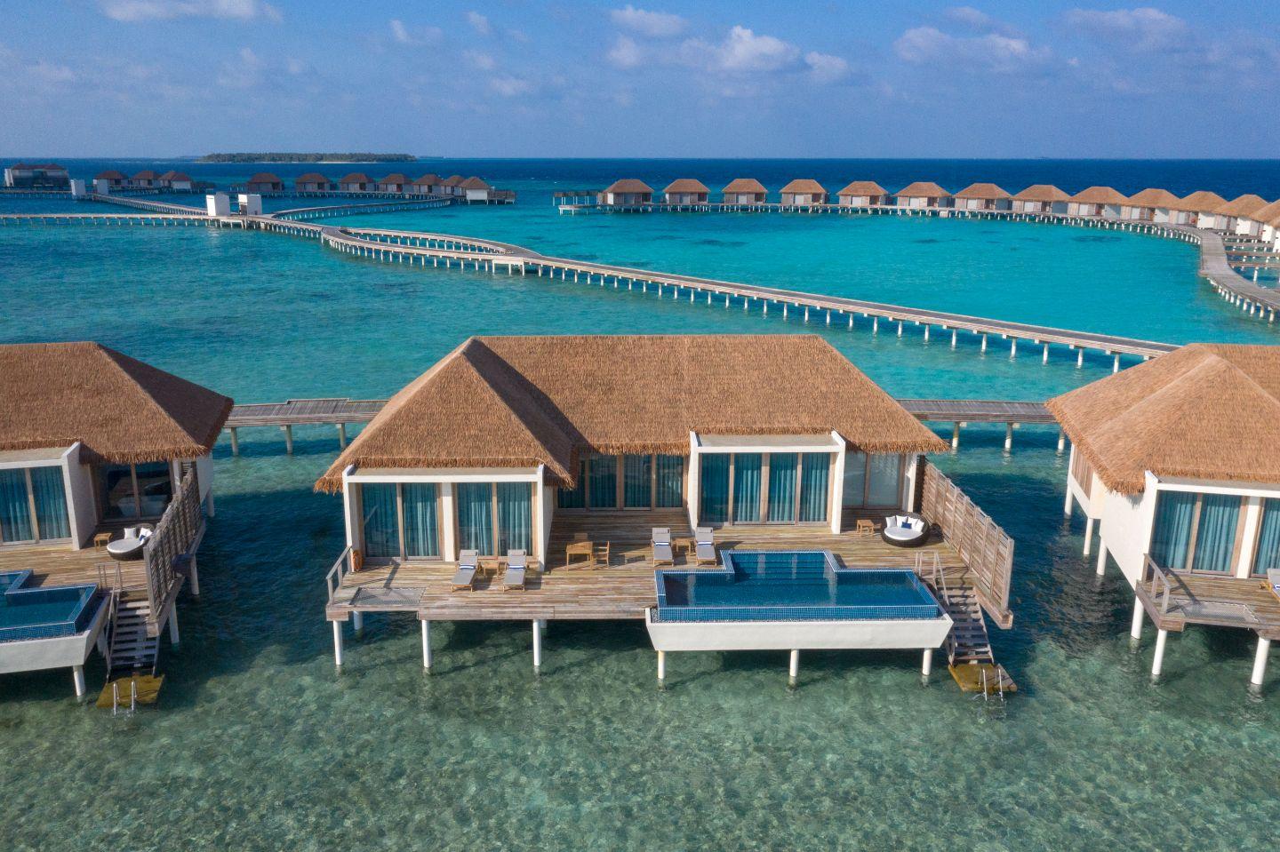 Three-Bedroom Overwater Villa - Pool and Lagoon View