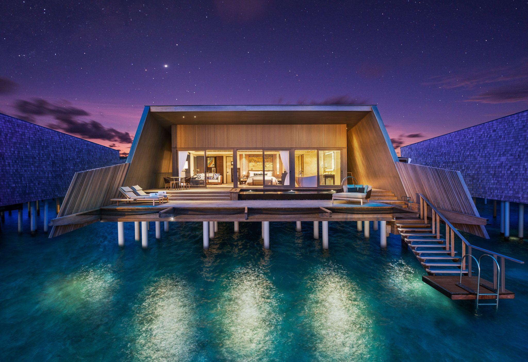 The St. Regis Maldives Vommuli Resort - Accommodation - Villas - Sunset Overwater Villa with Pool.jpg