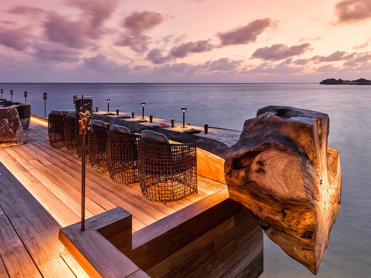 JOALI Maldives - Saoke - Terrace - Japanese Restaurant, Overwater